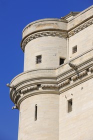 France, Val-de-Marne (94), Vincennes, le château de Vincennes, le donjon