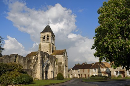 France, Yvelines (78), Montchauvet, l'église Sainte Marie-Madeleine