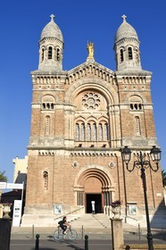 France, Var (83), Saint-Raphaël, basilique Notre-Dame-de-la-Victoire de style néo-byzantin par l'architecte Pierre Aublé