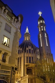 France, Allier (03), Vichy, église Notre-Dame-des-Malades et église Saint-Blaise de style art Déco par les architectes Antoine Chanet et Jean Lioger