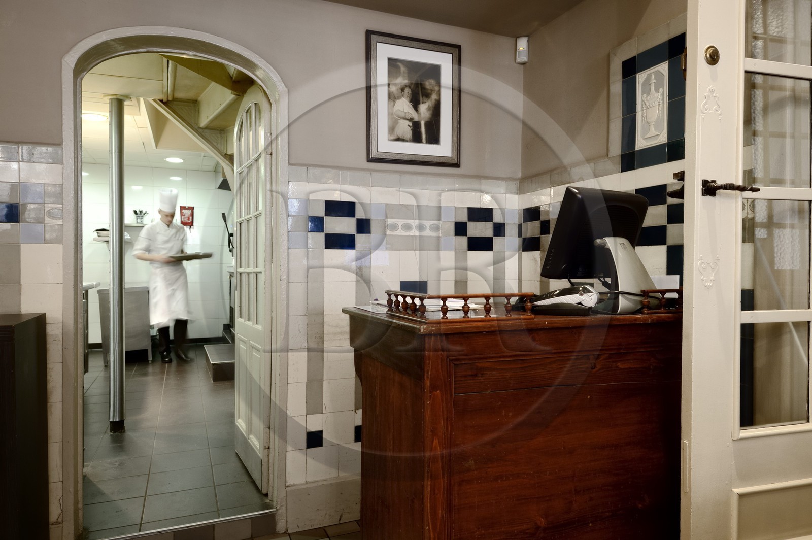 France, Rhône (69), Lyon, restaurant de la Mère Brazier fondé en 1921 par Eugénie Brazier