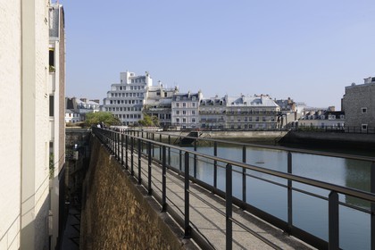 France, Paris (75), réservoir d'eau non potable de Passy ou de Copernic