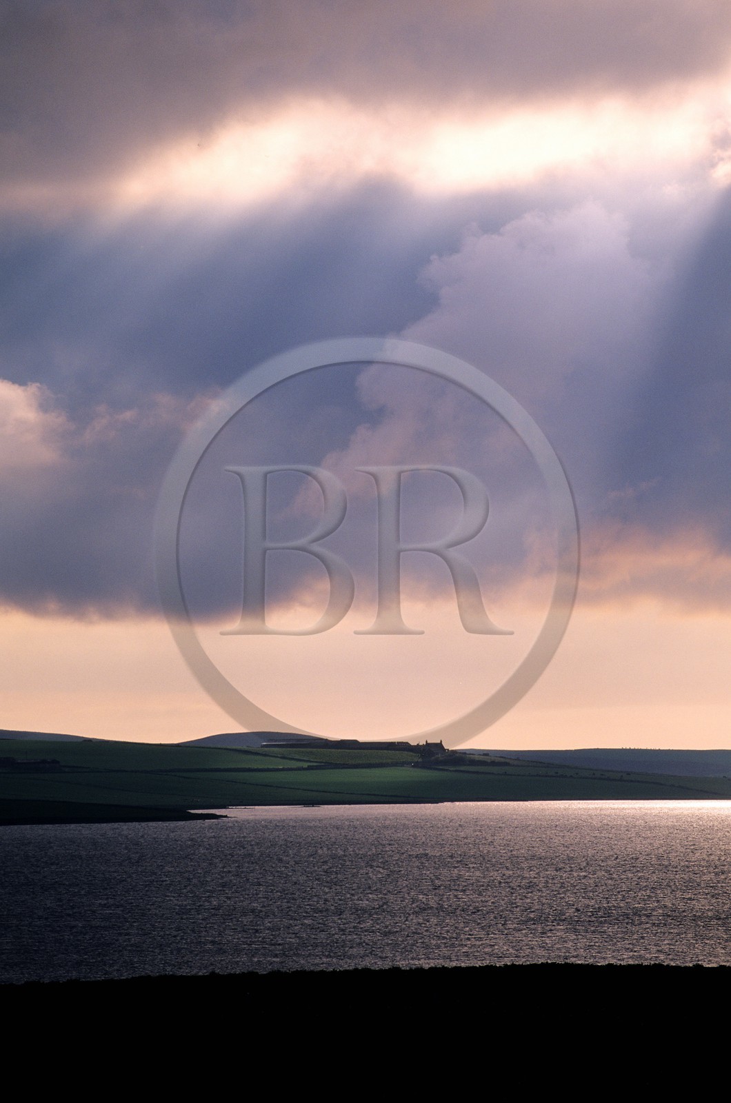 Royaume-Uni, Ecosse, îles Orcades, Mainland, le Loch of Stenness