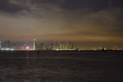Panama, Panama City, le front de mer et ses gratte-ciels