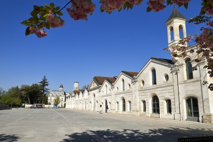 France, Charente (16), Angoulême, Cité internationale de la bande dessinée et de l’image (CIBDI), le musée de la BD dans les anciens chais Magélis