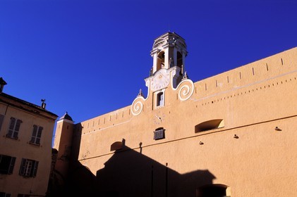 France, Haute-Corse (2B), Bastia, la citadelle génoise de Terra-Nova, ancien palais des gouverneurs et musée