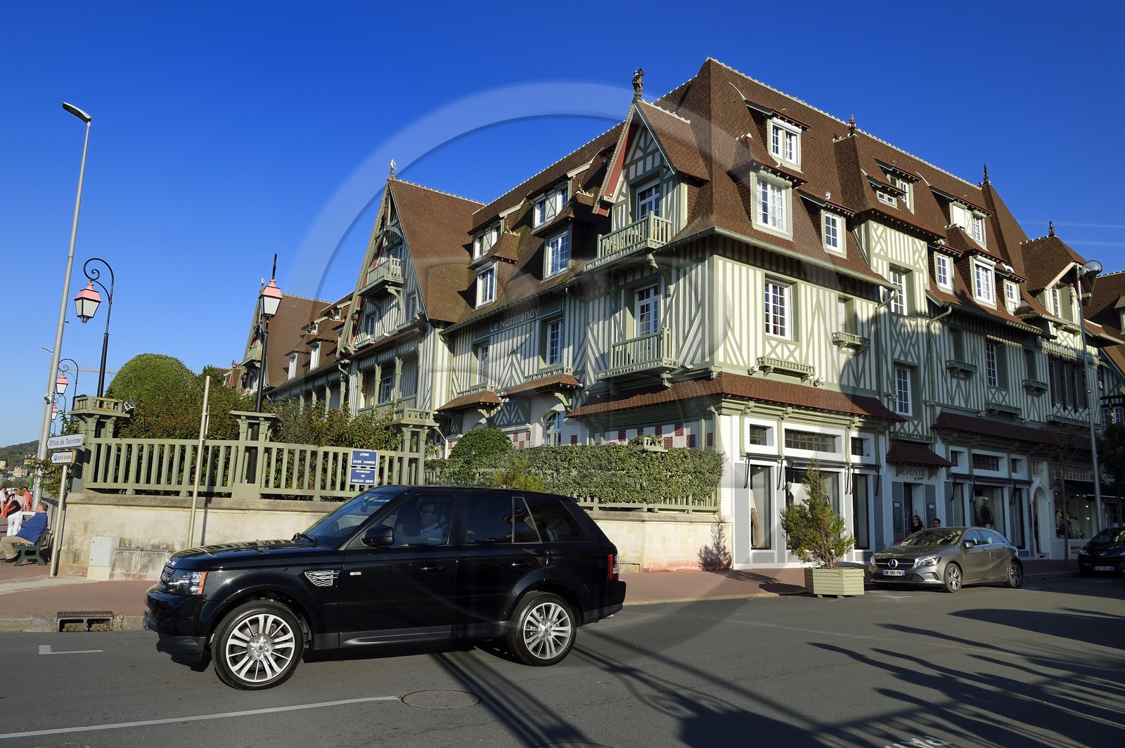 France, Calvados (14), Pays d'Auge, Deauville, l'Hotel Normandy Barriere