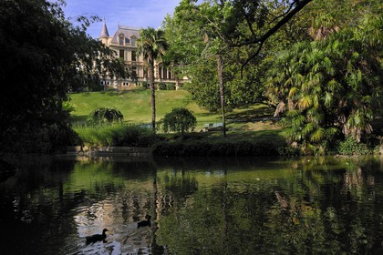France, Hérault (34), Béziers, parc paysager du Plateau des Poètes