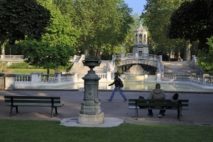 France, Côte d'Or (21), Dijon, jardin Darcy