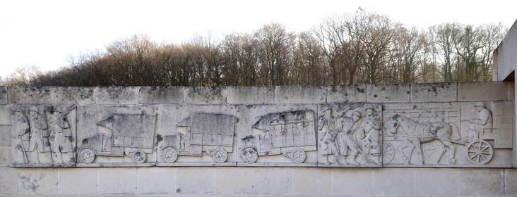 France, Meuse (55), région de Verdun, Nixéville-Blercourt, Mémorial de la Voie Sacrée