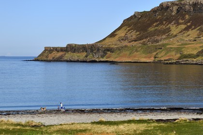 Royaume-Uni, Ecosse, Highland, Hébrides intérieures, Ile de Mull, plage de la Baie de Calgary