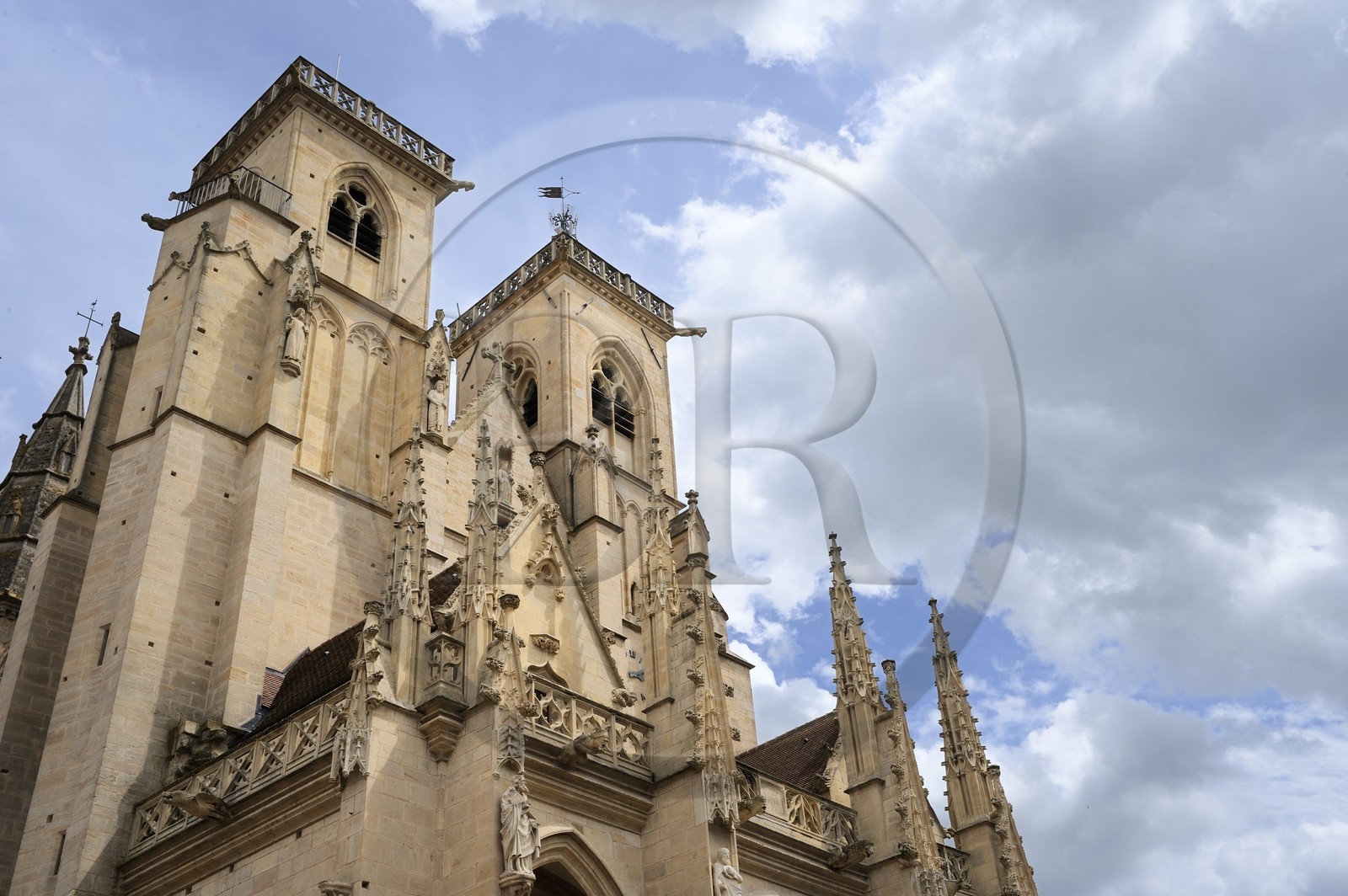 France, Côte d'Or (21), Semur-en-Auxois, l'église Notre-Dame