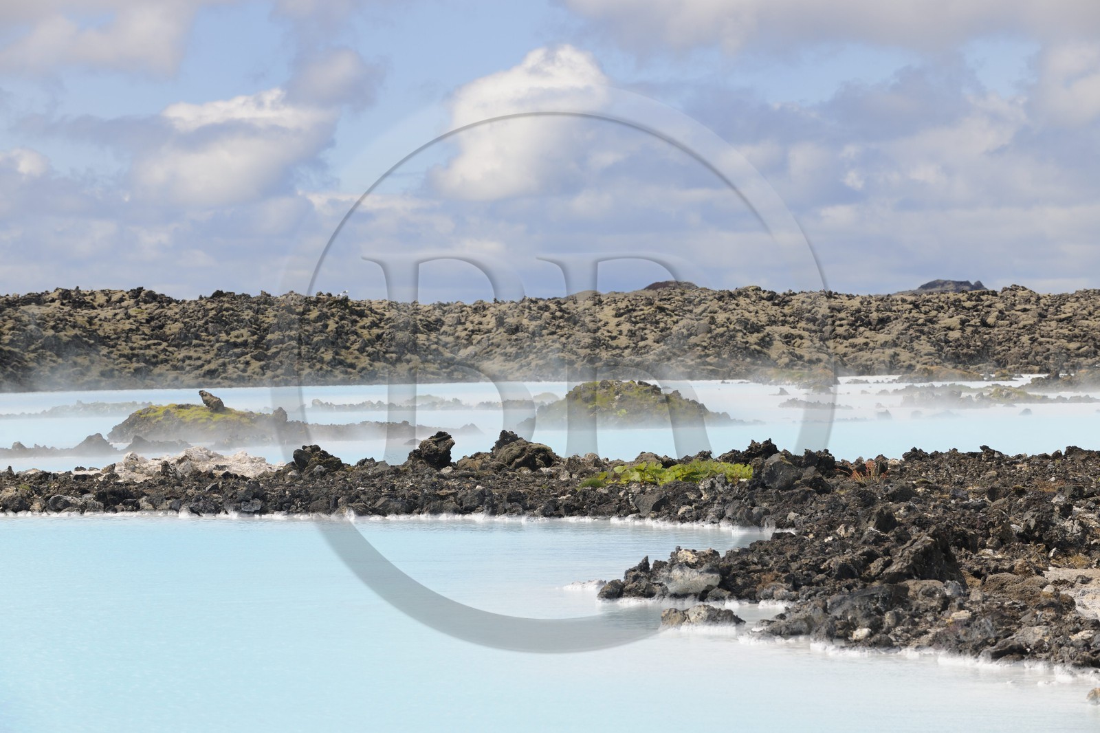 Islande, Grindavik, le Blue Lagoon (Usine géothermique)