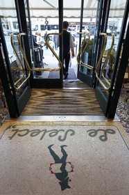 France, Paris (75), la Brasserie Le Sélect boulevard Montparnasse