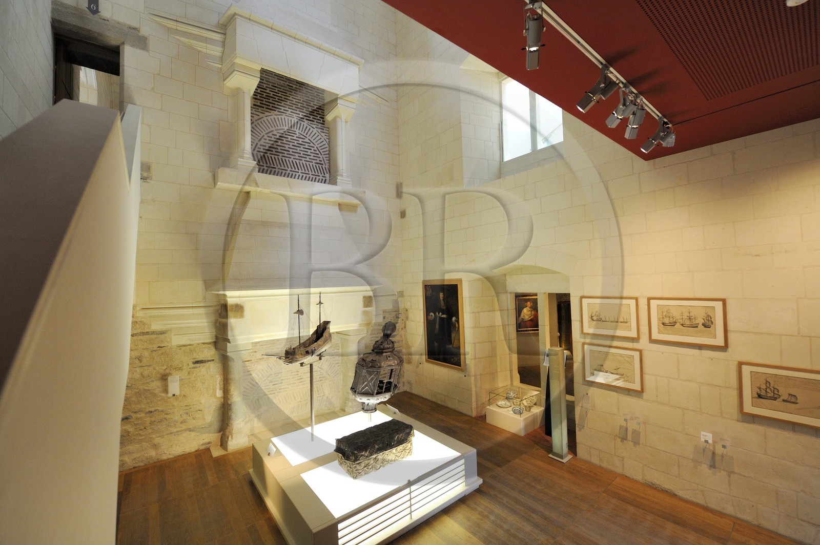 France, Loire-Atlantique (44), Nantes, le château des Ducs de Bretagne, musée d'Histoire de Nantes (salle 5)