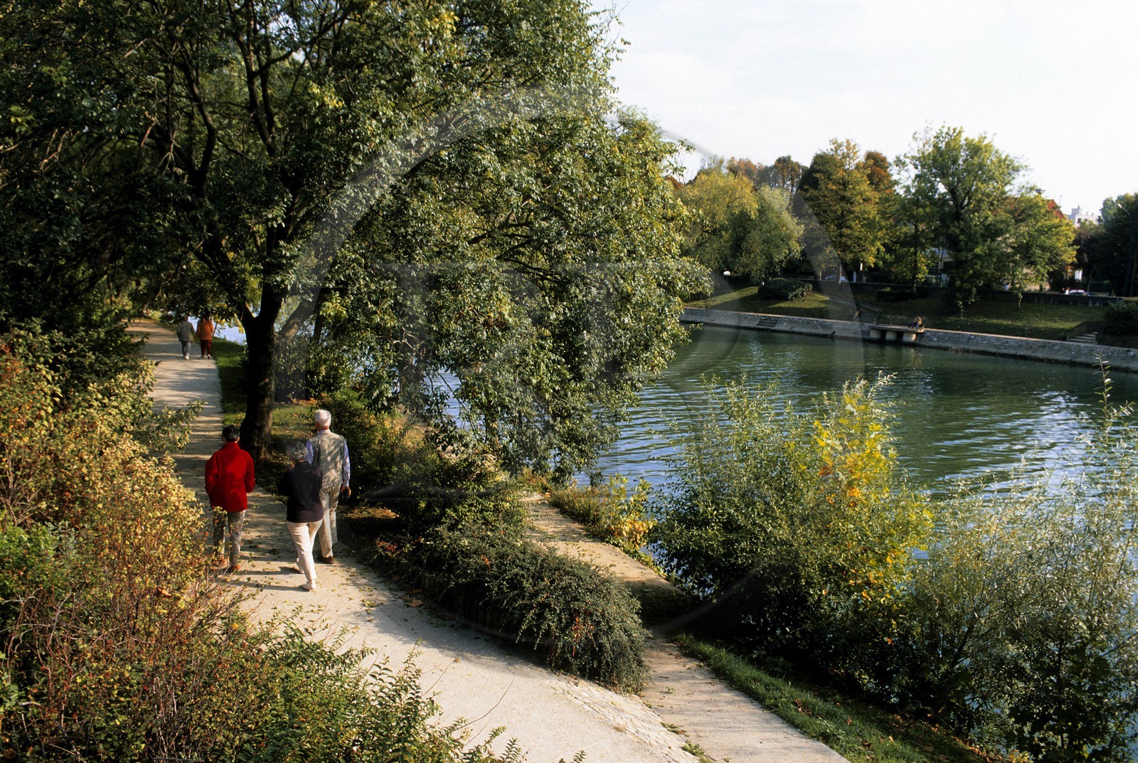 France, Val-de-Marne (94), Joinville-le-Pont, Saint-Maur-des-Fossés, bords de Marne