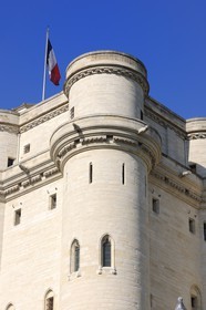 France, Val-de-Marne (94), Vincennes, le château de Vincennes, le donjon