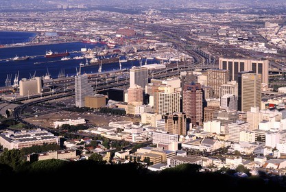Afrique du Sud, péninsule du Cap, la ville du Cap