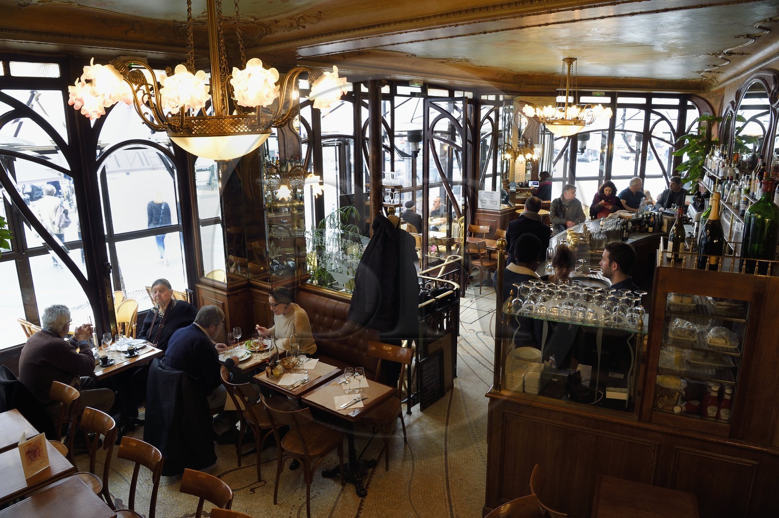 France, Paris (75), Le Bistro du Peintre avenue Ledru-Rollin