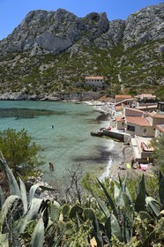 France, Bouches-du-Rhône (13), Marseille, Parc national des Calanques, Calanque de Sormiou (demande d'autorisation nécessaire avant publication)