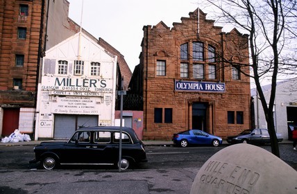 Royaume-Uni, Ecosse, Glasgow, quartier est de Bridgeton sur London road