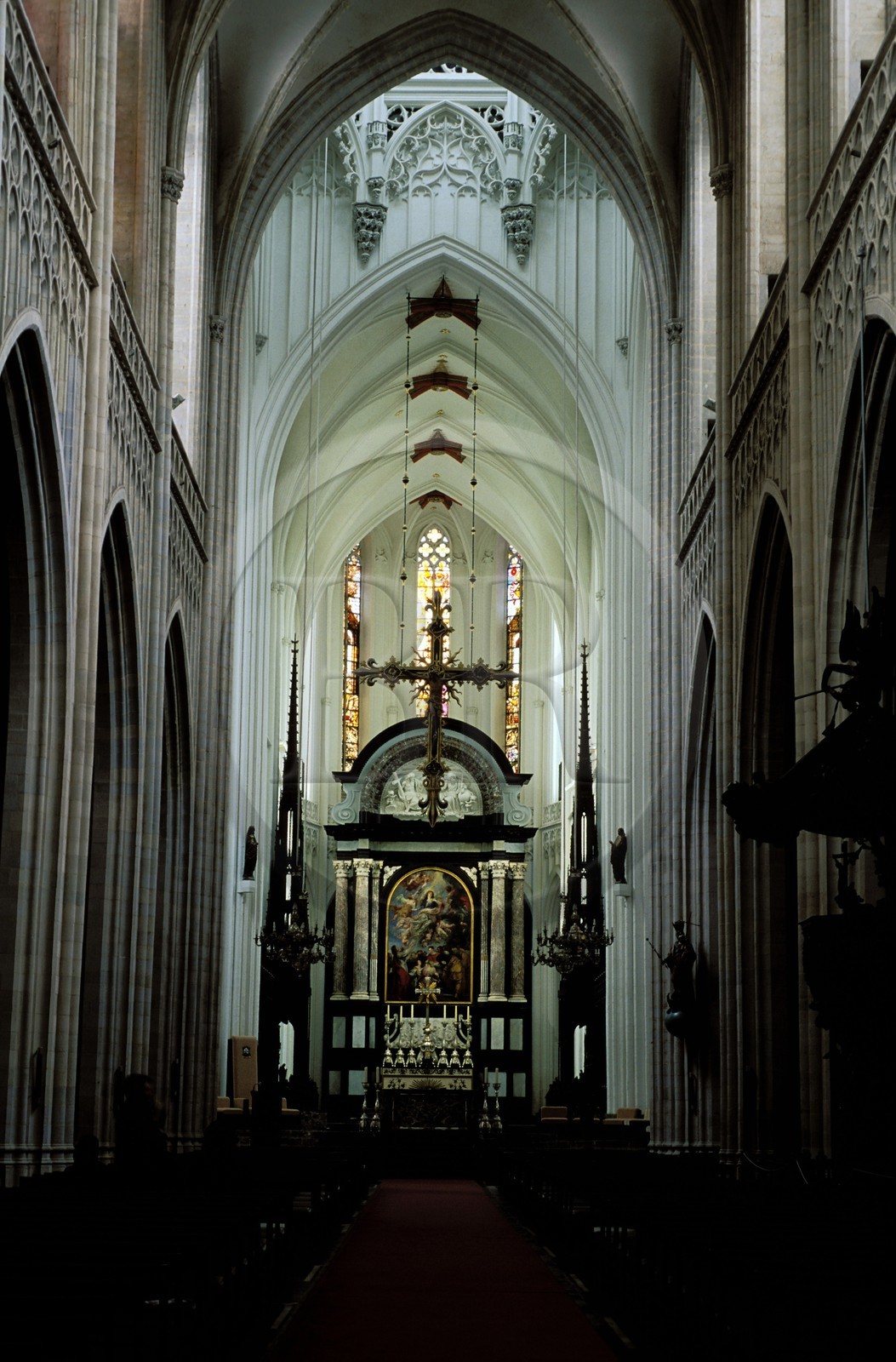 Belgique, Flandre, Anvers (Antwerpen), cathédrale Notre-Dame