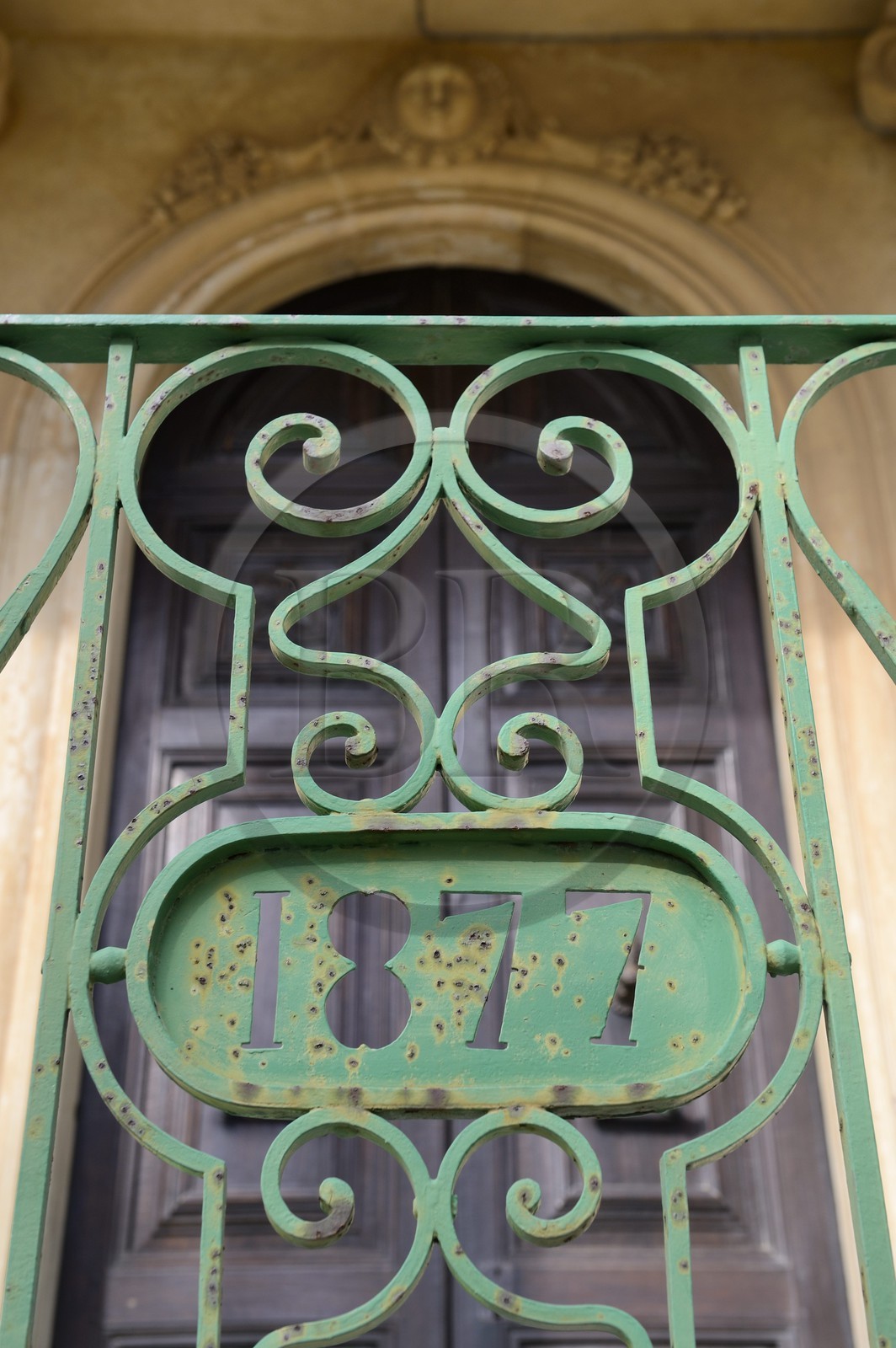 France, Haute-Corse (2B), Cap Corse, Rogliano, le palazzu Nicrosi (Palazzi ou Maison d'Americain), Pierre Nicrosi prospéra avec ses trois frères dans le commerce, l’immobilier et le coton en Alabama