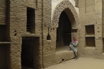 Egypte, Haute Egypte, désert libyque, oasis de Dakhla, vieux village de Al-Qasr