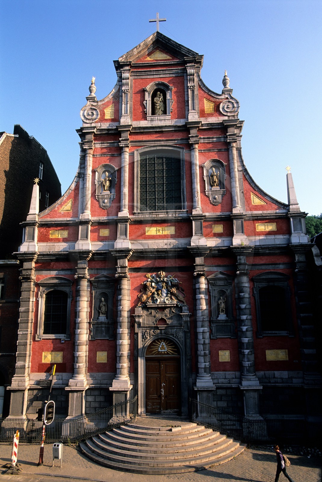 Belgique, Wallonie, Liège, rue Hors-château, ancienne église Notre-Dame-de-l' Immaculée-Conception