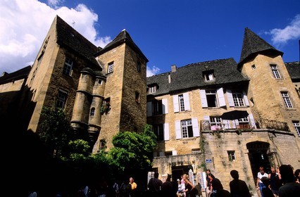 France, Dordogne (24), Sarlat-la-Canéda, Hôtel de Vassal place du Marché-aux-Oies