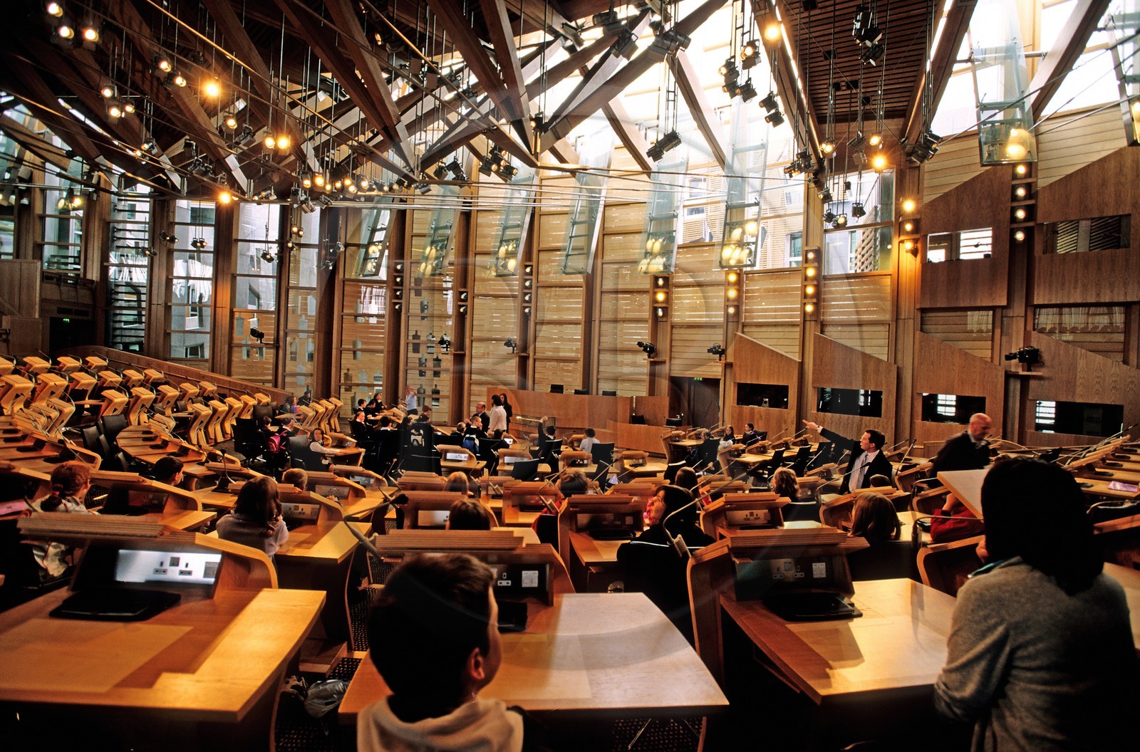 Royaume-Uni, Ecosse, Edimbourg, le parlement écossais