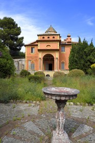 France, Alpes-Maritimes (06), Nice, colline de Fabron, Abbaye de Roseland