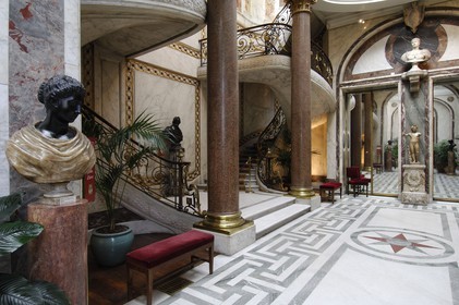 France, Paris (75), musée Jacquemart André, le jardin d'hiver