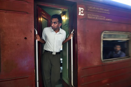 Sri Lanka, Colombo, gare centrale du Fort