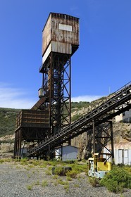 Italie, Toscane, l’Ile d’Elbe, Capoliveri, l'ancienne mine de fer de la société Calamita