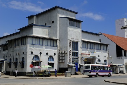 Tanzanie, Dar es-Salaam, l'ancienne poste centrale de l'époque coloniale