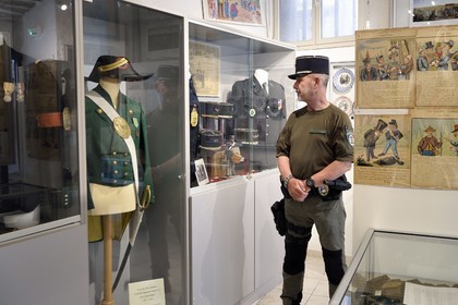France, Var (83), Dracénie, Bargemon, musée du garde champêtre créé par le garde champêtre Hedi Zahaf