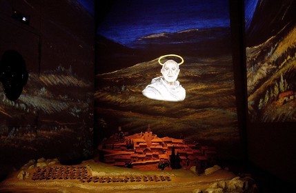 France, Aude (11), spectacle du sermon du cur