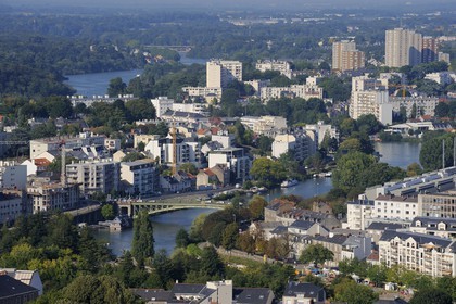 France, Loire-Atlantique (44), Nantes, la rivière Erdre