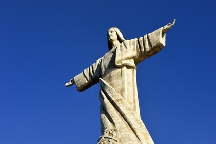 Portugal, Ile de Madère, Caniço, Cristo Rei (Christ-Roi) à Ponta do Garajau