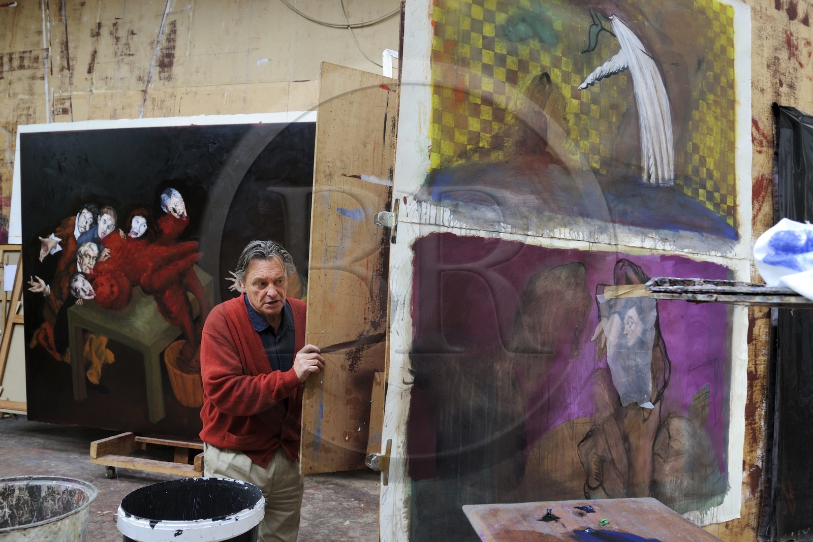 France, Eure (27), Marcilly sur Eure, Gérard Garouste