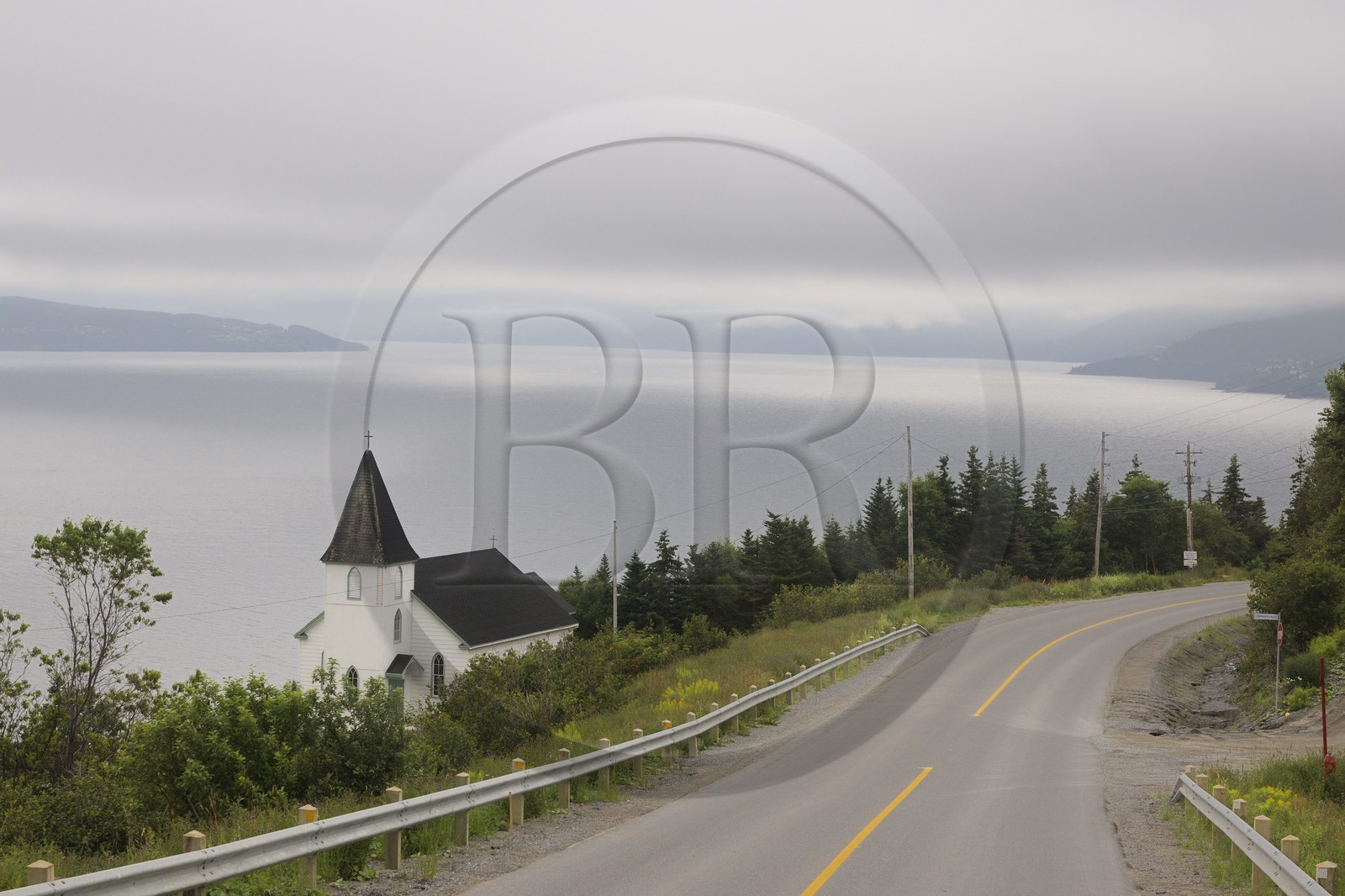 Canada, province de Terre-Neuve et Labrador, Ile de Terre-Neuve, fjord de Corner Brook sur les traces du capitaine Cook