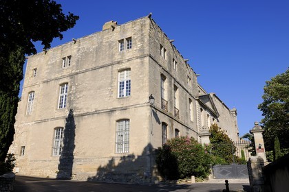 France, Gard (30), région du Pays d'Uzège, château de Saint-Maximin