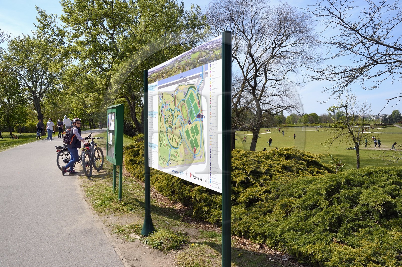France, Val-de-Marne (94), Champigny-sur-Marne, parc du Tremblay