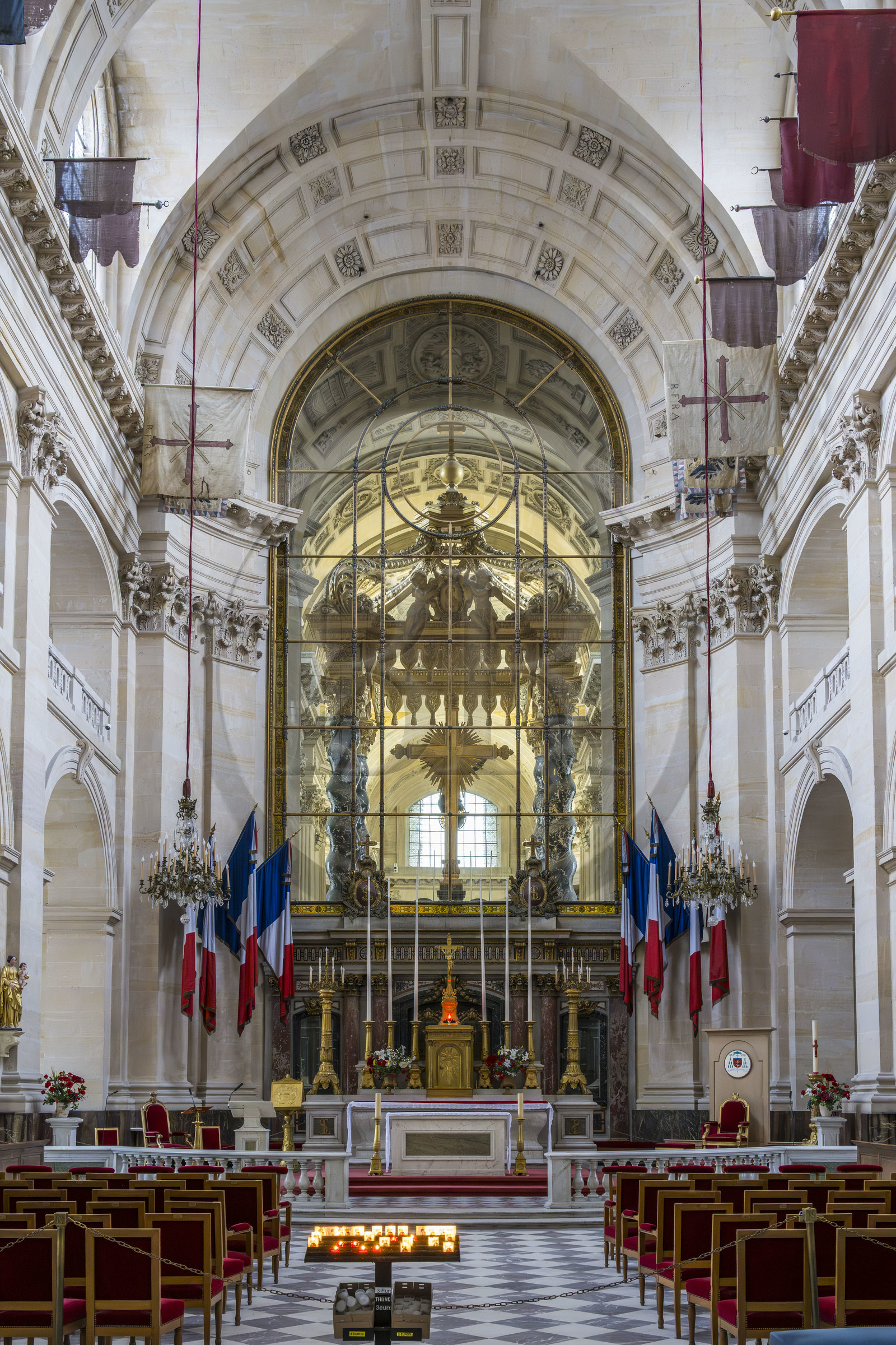 France, Paris (75), Hotel des Invalides, la cathédrale Saint-Louis-des-Invalides