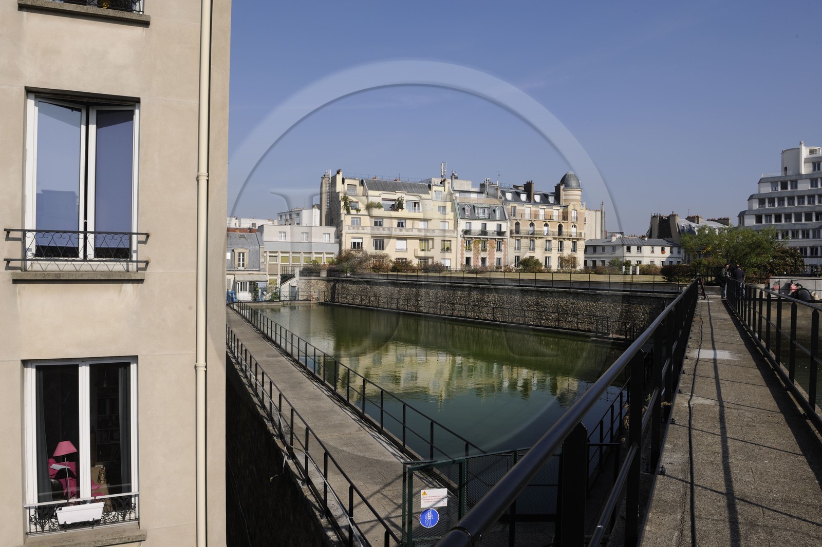 France, Paris (75), réservoir d'eau non potable de Passy ou de Copernic