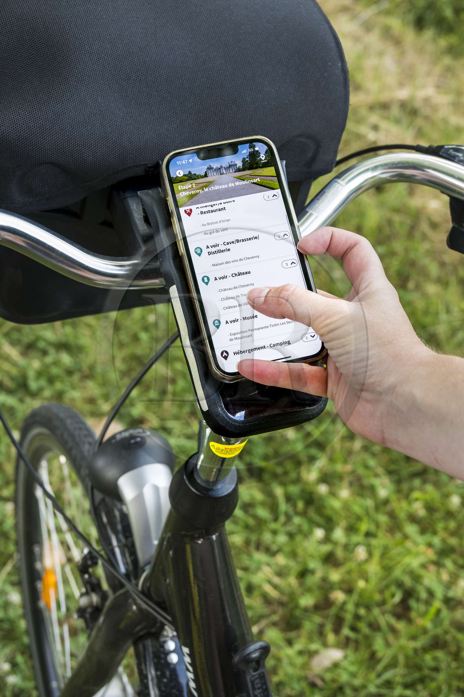 France, Deux-Sèvres (79), utilisation du logiciel de Nomade Aventure