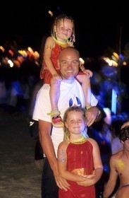 Thaïlande, Archipel îles Samui, Full Moon Party sur l' île de Koh Pha-Ngan