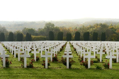 France, Meuse (55), Douaumont, bataille de Verdun, ossuaire de Douaumont, nécropole nationale