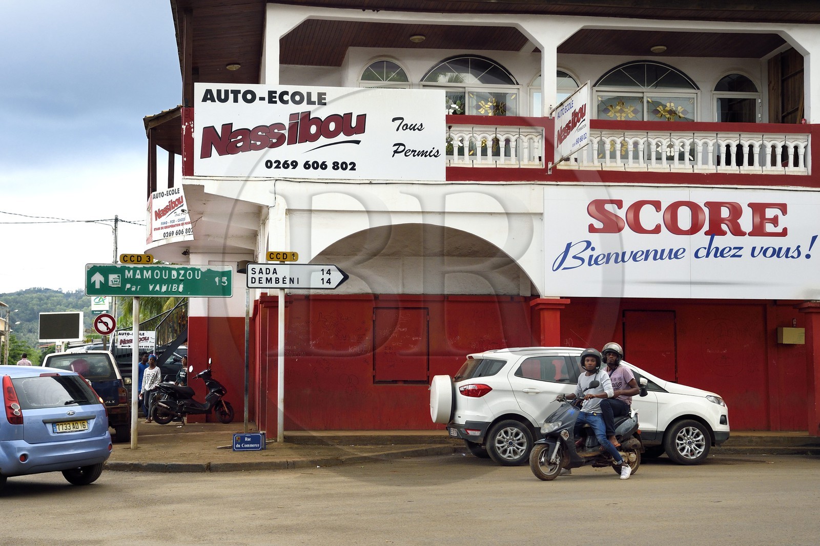 France, Ile de Mayotte, Grande-Terre, Tsingoni,